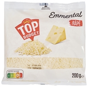 TOP BUDGET (INTERMARCHÉ) EMMENTAL RÂPÉ TOP BUDGET (INTERMARCHÉ) EMMENTAL RÂPÉ