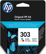 HP 303 (T6N01AE) MULTI KLEURENCARTRIDGE HP 303 (T6N01AE) MULTI KLEURENCARTRIDGE