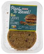 DELHAIZE PLANT BASED BIO GROENTE BURGER DELHAIZE PLANT BASED BIO GROENTE BURGER