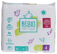 BEBIO ECOLOGISCHE LUIERS MAXI MAAT 4 BEBIO ECOLOGISCHE LUIERS MAXI MAAT 4