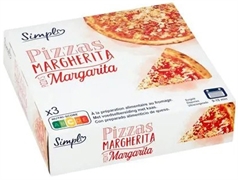 SIMPL (CARREFOUR) PIZZAS MARGHERITA