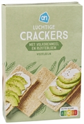 AH (ALBERT HEIJN) LUCHTIGE CRACKERS VOLKOREN RIJSTEBLOEM