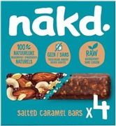 NAKD RAW FRUIT & NUT BARS SALTED CARAMEL