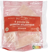 PICARD 4 PAVÉS DE SAUMON ATLANTIQUE, ÉLEVÉ EN NORVÈGE