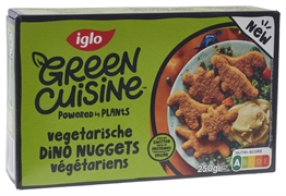 GREEN CUISINE (IGLO) VEGETARISCHE DINO NUGGETS