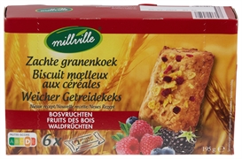 MILLVILLE (ALDI) ZACHTE GRANENKOEK BOSVRUCHTEN