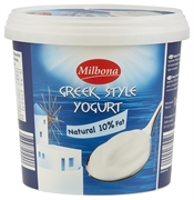 MILBONA (LIDL) GREEK STYLE NATURAL 10% FAT