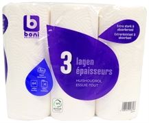 BONI SELECTION (COLRUYT) HUISHOUDROL CLASSIC 3 LAGEN