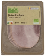 CARREFOUR BIO GEKOOKTE HAM