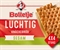 BOLLETJE LUCHTIG KNACKEBROD SESAM