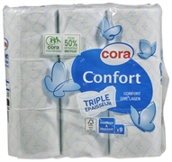 CORA CONFORT WC-PAPIER WIT 3 LAGEN