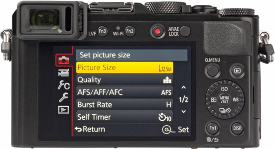 PANASONIC LUMIX DMC-LX100