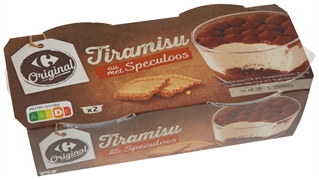 CARREFOUR ORIGINAL ORIGINAL TIRAMISU MET SPECULAAS