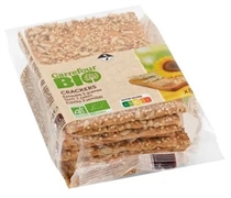 CARREFOUR BIO CRACKERS SPELT 3 ZADEN