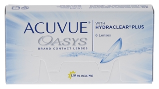 ACUVUE OASYS MET HYDRACLEAR PLUS