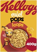 KELLOGG'S GEMENGDE VOLKORENGRAAN RINGETJES MET HONING, VERRIJKT MET VITAMINEN EN IJZER.