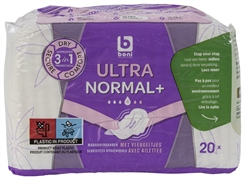 BONI SELECTION (COLRUYT) ULTRA NORMAL+ MAANDVERBANDEN MET VLEUGELTJES