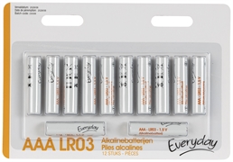 EVERYDAY ALKALINE LR03