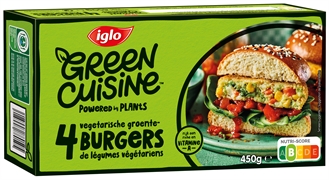 IGLO GREEN CUISINE GROENTEBURGER