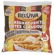 BELVIVA KLASSIEKE FRIETEN OVEN/AIRFRYER/FRITEUSE