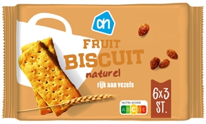 AH (ALBERT HEIJN) FRUITBISCUIT NATUREL