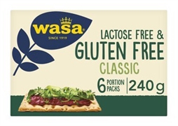 WASA LACTOSE FREE & GLUTEN FREE CLASSIC