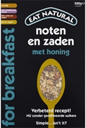 EAT NATURAL VOLKOREN HAVER GEROOSTERD MET GEMIXTE NOTEN, ZADEN & HONING.