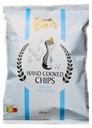 SNACK DAY (LIDL) HAND COOKED CHIPS LIGHTLY SEA SALTED
