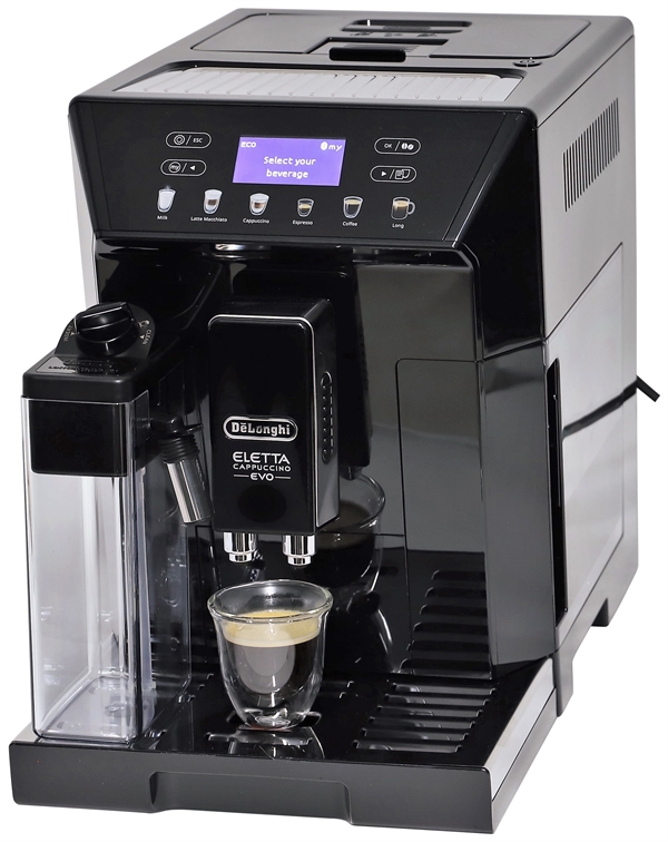 De'longhi Kaffeevollautomat Ecam 46.860.b Eletta Evo Test DELONGHI ECAM 46.860.B ELETTA CAPPUCCINO EVO test en review - Testaankoop